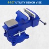 Yost Vises 445 Combination Vise | 4.5 Inch Jaw Width