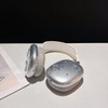 QYFZXLV Headphones Case for Airpods Max,Creative Clear Anti-Scratch Protective Cover,Soft