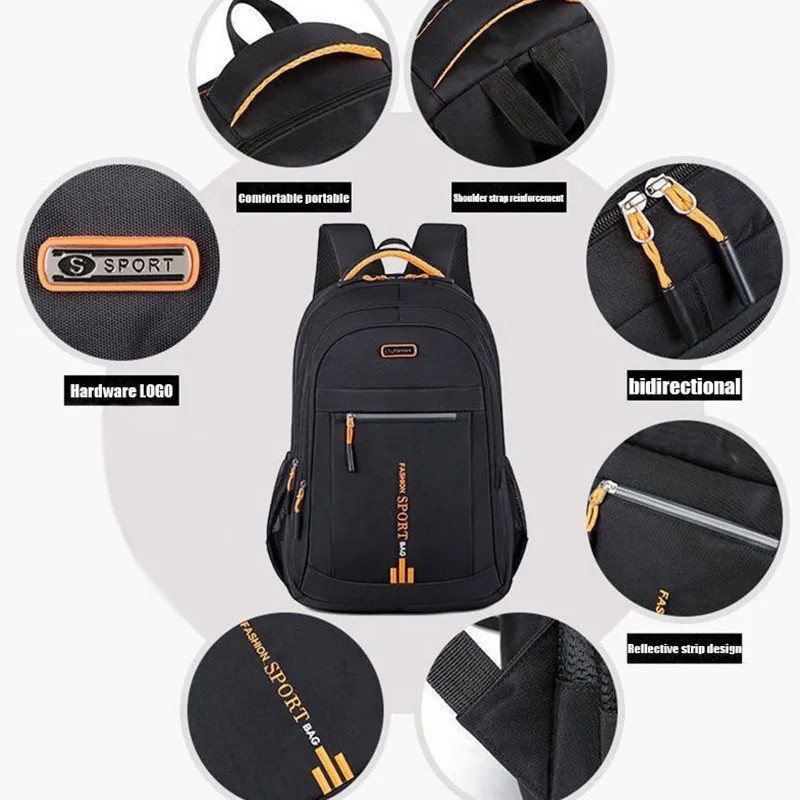 OKONOS Unisex Large Capacity Backpack Business Travel Laptop Bag with