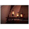 Kameyama Oil Bottle Lantern, Petite Bottle, 6 Hours, Black