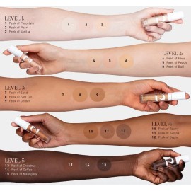 Morphe 3 Pack Morphe 2 Hide & Peek Concealer - Peek of Sepia - 4.8ml Tan Red Undertones