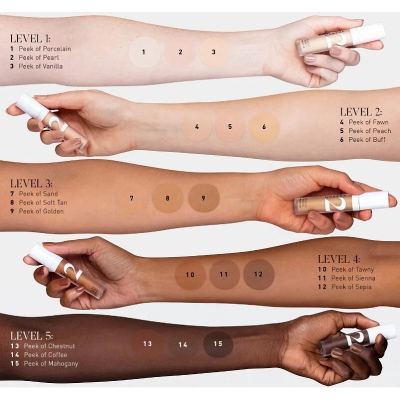 Morphe 3 Pack Morphe 2 Hide & Peek Concealer -