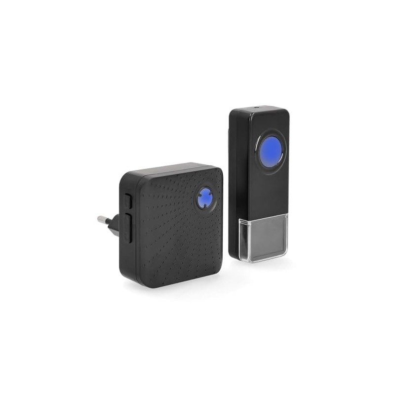 Wireless Doorbell Set - Mains Power Supply - 100 -