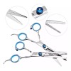 FD Tijeras Para Cabello Kit Profecional Para Estilista, Barbero