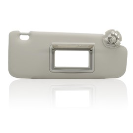 CRAZYPARTS Passenger Right Sun Visor Compatible with Chevy Cruze 2011-2019 Replaces# 95034256 95034253 84126667 84126658 Color Grey