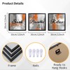Derkymo 3 Pieces Bathroom Picture Wall Decor Breathe Relax Soak
