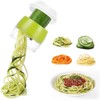 Multi-Function Handheld Spiralizer Vegetable Slicer Adjustable Grater Cutter - axGear
