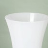 FOYER 2300030WH Unbreakable Flower Base Interior Polycarbonate Flower Base H