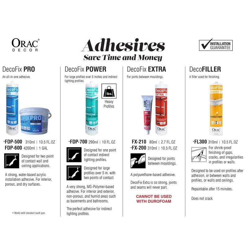 Orac Decor Length: 78", Height: 2-3/8" P8020 Panel Moulding, 2