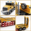 QuirkyGlee RC Semi Truck, Remote Control Semi Truck and Trailer