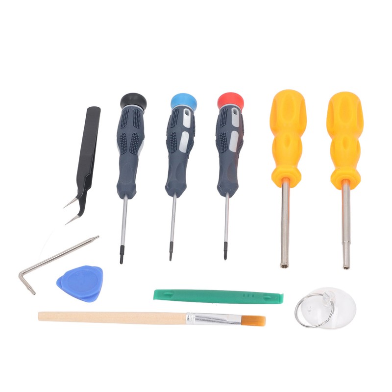 5PCS Small Screwdrivers Multifunctional Wrench Tweezers Brush Pry Plates Disassembly