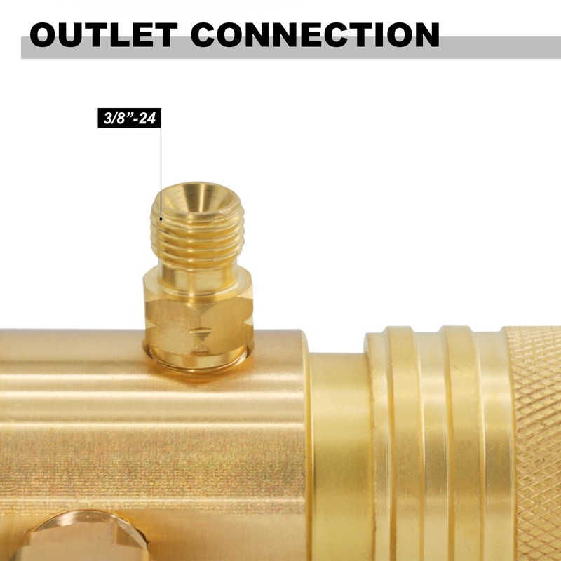 AWLOLWA AR-MC CGA200 MC Tank Acetylene Regulator