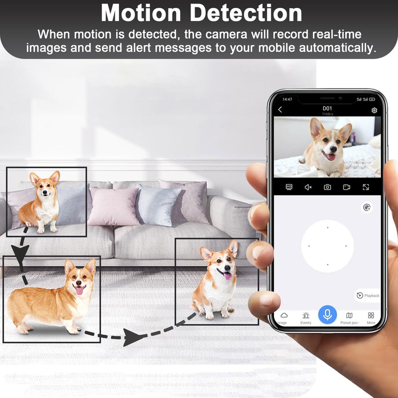 HD 1080P Mini USB Charger Camera, Security Video Recorder Continuous