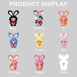 Baby Three Lily Rabbit Town Series 3 Plush Blind Box 1Pc(1 of 9 Possible Styles) Cute Stuffed Animal Toys Action Figures Collectible Toys Home Decorations