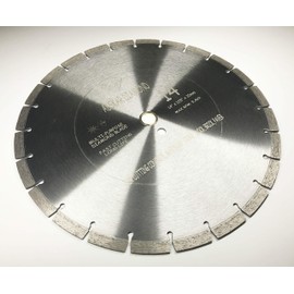 ALSKAR DIAMOND USA ADLSS 14 inch Dry or Wet Cutting General Purpose Segmented High Speed Diamond Saw Blades for Concrete Stone Brick Masonry (14")
