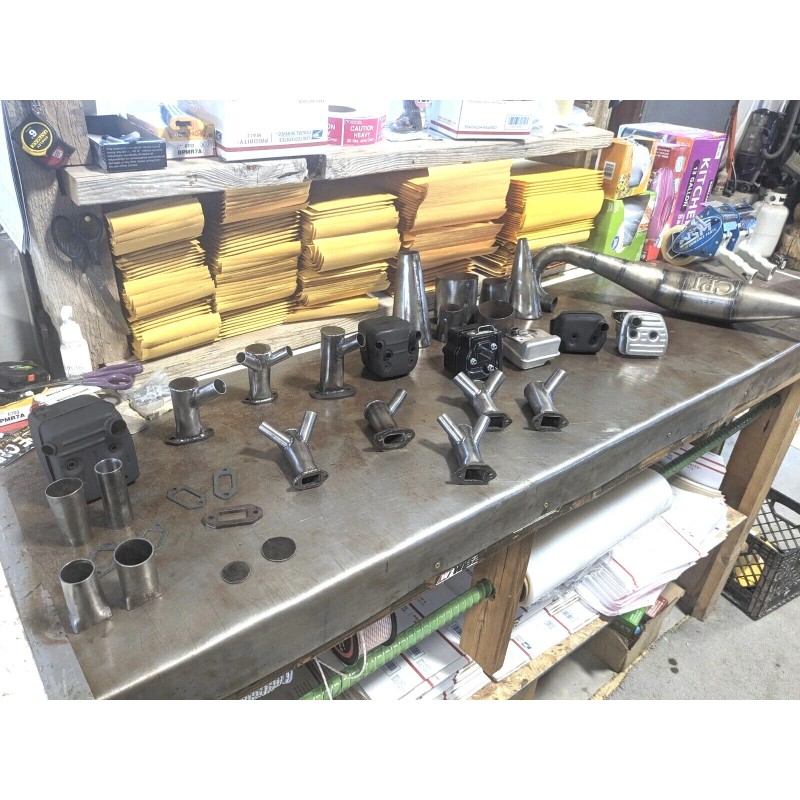 ECHO Header Pipe Echo CS-590 Chainsaw Muffler Exhaust Dual Port