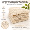 April Angels Toallita Sisal 100 Natural Exfoliación Suave Una Piel