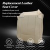 Sekeseauto Front Driver Side Bottom Replacement Perforated Leather Seat Cover