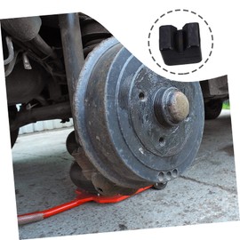 PACKOVE 4pcs Rubber Jack Pads Jack Adapter Blocks for Rv Pucks Pucks Pinch Welds Protector Frame Rail Safety