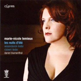 Cypres Marie-Nicole Lemieux - Nuits D'ete: Mahler Wagner Berlioz [New CD]