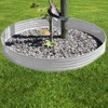 blizz-z Terraflex Tree Edging Round Aluminium Height: 10 cm, Diameter