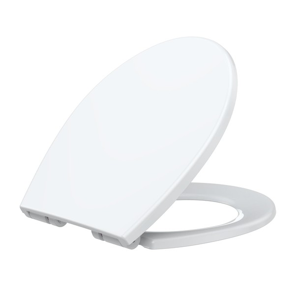 Toilet Seat,Elongated Toilet Seat with Quiet Close, Quick Release Hinges,Slow