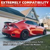ECOTRIC Rear Trunk Spoiler Wing Lid Compatible with 14-20 Lexus