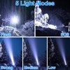 Flashlights LED High Lumens Rechargeable, Heavy Duty Powerful Flashlight, Super
