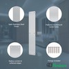 EAI Door Push Plate, 425 x 75mm Plain Finger Push