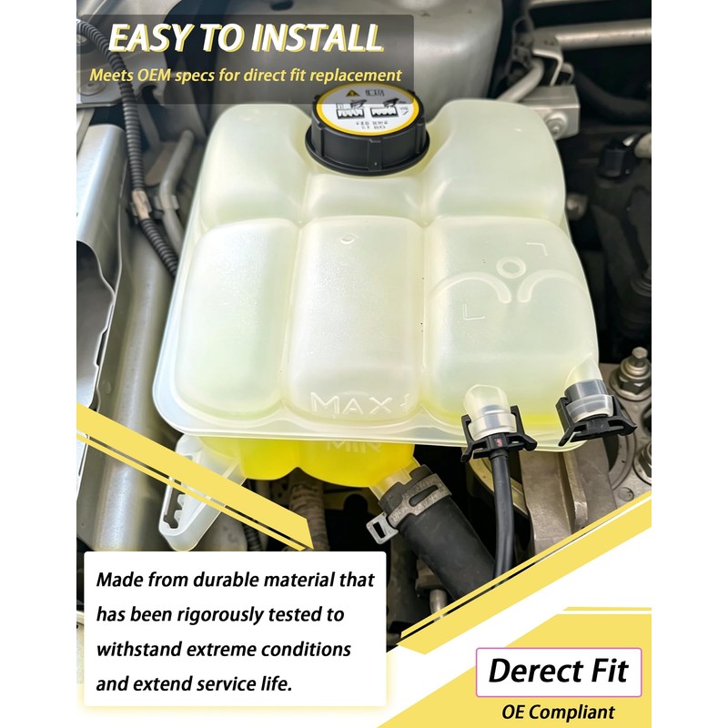 ZZCSZ 603-382 603382 Front Engine Coolant Reservoir Tank Replacement