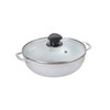 IMUSA Caldero Stock Pot with Glass Lid 2QT, 20cm, Cast