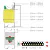 CHANZON 100 pcs SMD 1206 (3.2mm x 1.6mm) White LED