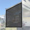 LicBund RV Awning Side Sun Shade 9’ x 7’ Screen