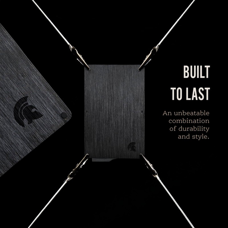 POWR RFID Blocking Card Holder, Stylish Slim Wallet and Contactless