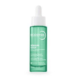 BIODERMA, Sébium Serum, Suero Ultra-ligero que Controla Brotes, Reduce Poros y Arrugas, Skincare Piel Grasa, 30ML