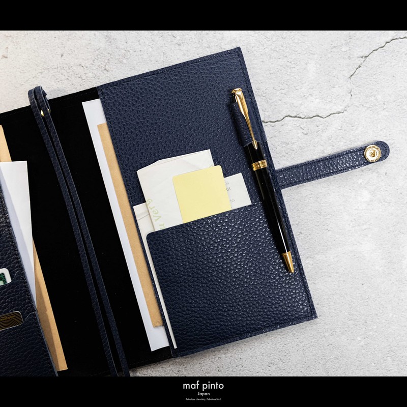 Maf Pinto (マフ ピント) Leather Notebook Cover - Genuine Leather