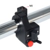 Aluminum Alloy Left Motorcycle 7/8" Handlebar Mount Horn Beam Winker