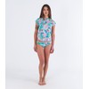 Short sleeves Lycra Womens - Java Tropical