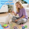 AKAIXI Cat Toys 24 PCS, Rubber Cat Chew Toy, Interactive