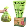 GreFusion Organic Waste Bags 10 Litre x 100 Biodegradable Foil