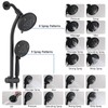 UCLIMAA Modern Rainfall Shower Head with Handheld Shower Spray, 26-Inch