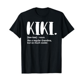 Kiki Shirts for Women Mother's Day idea for Grandma Kiki T-Shirt