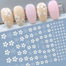 [Overseas] Nail art stickers, character nail stickers, nail materials, manicure stickers, new plum blossom peach blossom full sticker, Melbang film, 5 sheets per model + additional packaging and 0.1 additional/ F727 Golden Movie 50ea