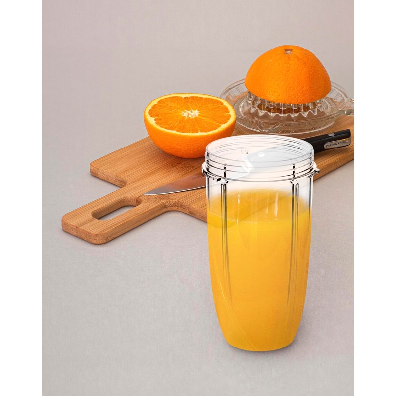 2PCS Replacement Juicer Cups Clear Mugs Blender Cups Juicer Mixer