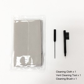 Hearing Aid Cleaning Cloth Brsuh Vent Cleaner Wax Remover (Cleaning Kit—I)