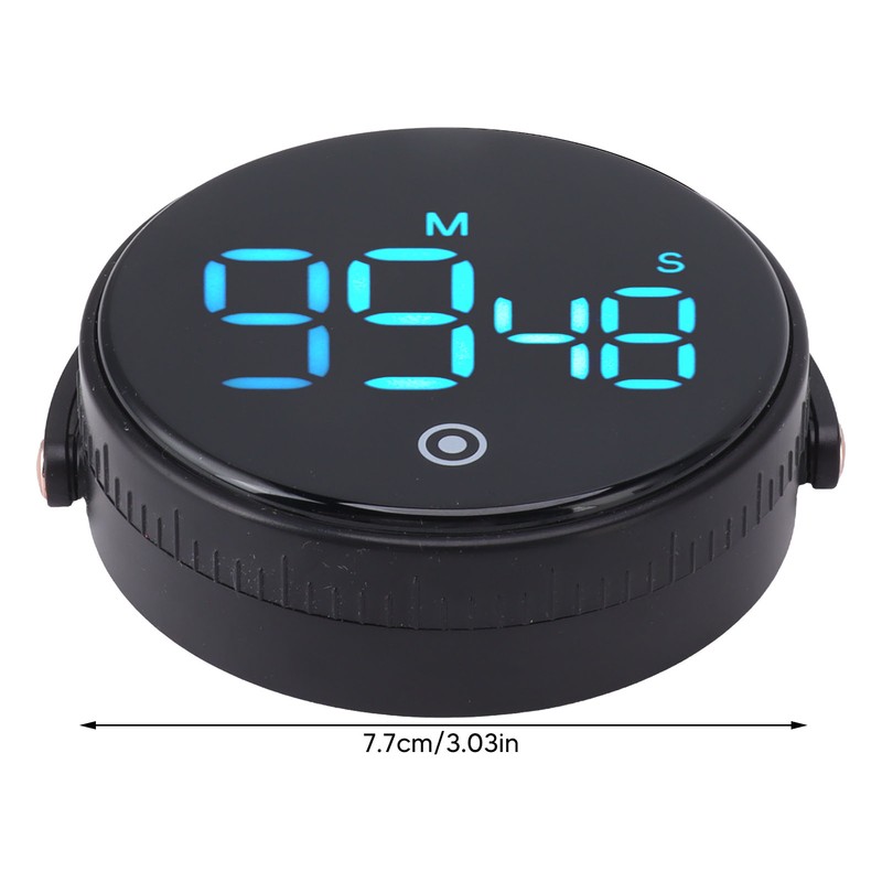 Digital Kitchen Timer Magnetic Large LED Display Countdown Timer for