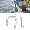 U Type Mooring Rope Threader Stainless Steel Dock Hook Cable