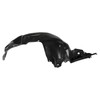 TRQ TRQ Front Left Inner Fender Liner Black Drivers Side