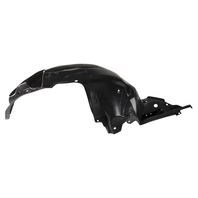 TRQ TRQ Front Left Inner Fender Liner Black Drivers Side