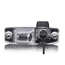 Navinio Waterproof Backup Camera Color Car Rear View Camera 170 Degree Viewing Angle License Plate for Tucson Accent Elantra Terracan Veracruz Sonata/300C/ SRT8 /Magnum/Sebring